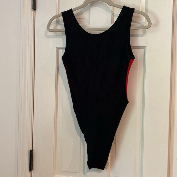 Emma & Sam black and red body suit. Size L - Picture 5 of 5